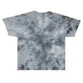 NASA Branded Space Gray Tie Dye Men's Astronaut Graphic T-Shirt in XL
